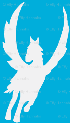 Pegasus blue-white