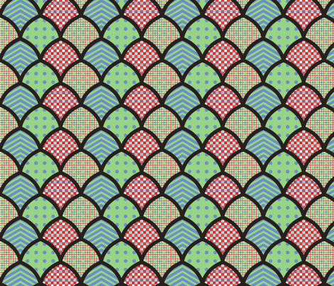 Fifties Design 3 fabric by jadegordon on Spoonflower - custom fabric