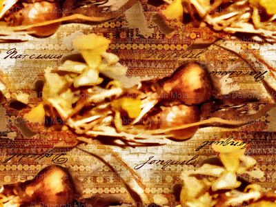 Daffodils_with_Tapa_Cloth