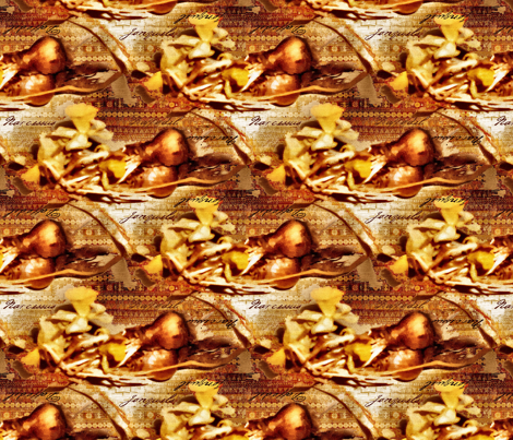 Daffodils_with_Tapa_Cloth fabric by ddmote on Spoonflower - custom fabric
