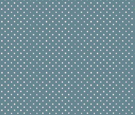 Blue Polka Dot Madness fabric by bella_modiste on Spoonflower - custom fabric