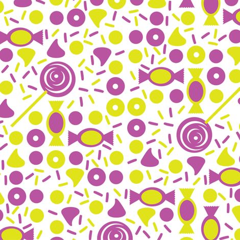 Sweets fabric by acbeilke on Spoonflower - custom fabric