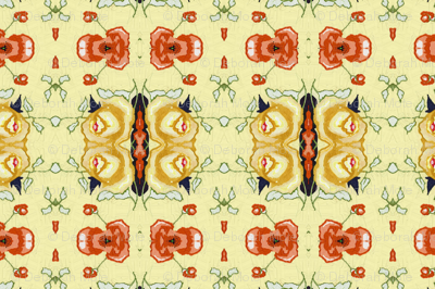 Painted_Poppy_n_Rose_Dishtowel