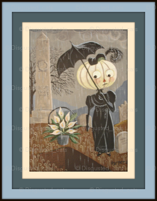 Rainy Cemetery