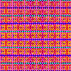 Tropical Punch rad plaid
