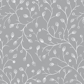 Pewter Leaves