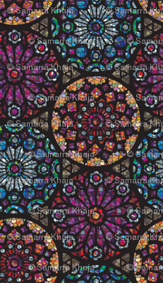Stained Glass Rose Windows
