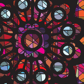 Stained Glass Rose Windows