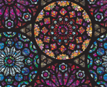 Stained Glass Rose Windows