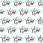 Pretty in Pink Bathtub