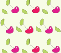 Cherry seamless background