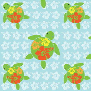 Hawaiian Honu Blue