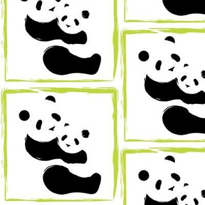 Panda Mama & Baby