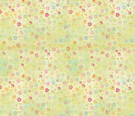 SPRINGTIME-FATQUARTER fabric by nancierowejanitz on Spoonflower - custom fabric