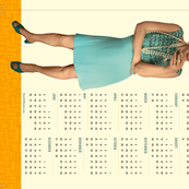 Rula's Rules #147 calendar towel