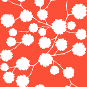 Blossoming - White/Flame