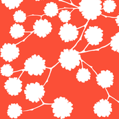 Blossoming - White/Flame