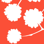 Blossoming - White/Flame
