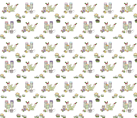 dessert desert fabric by surlybirdstudio on Spoonflower - custom fabric