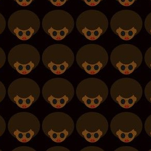 Large Scale Brown Fro