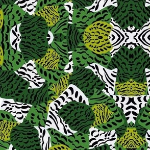 Budgie Flock Camouflage