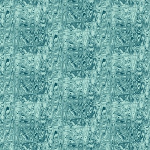 monochrome abstract in turquoise