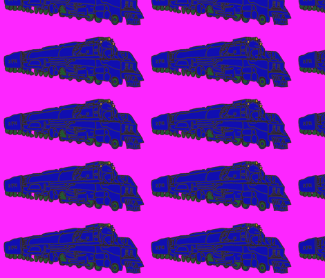 4-8-8-4 train fabric by serenity_ii on Spoonflower - custom fabric