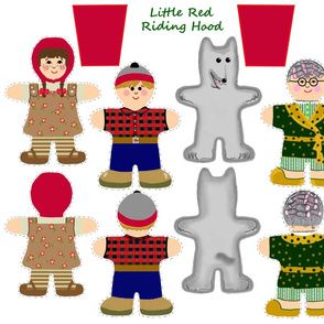 Little Red Riding Hood Pocket Dolls