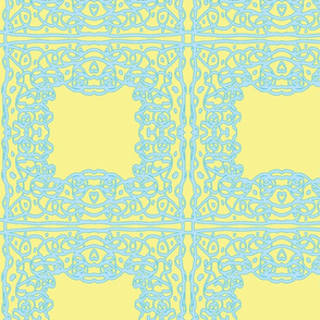 Jan's Spring Air Bandanna1 yellow blue