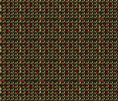 Splash of Red 1 fabric by snooky on Spoonflower - custom fabric