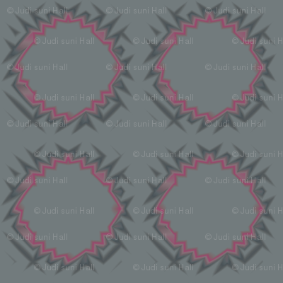 Edgy Circles in Red Large © 2009 Gingezel Inc.