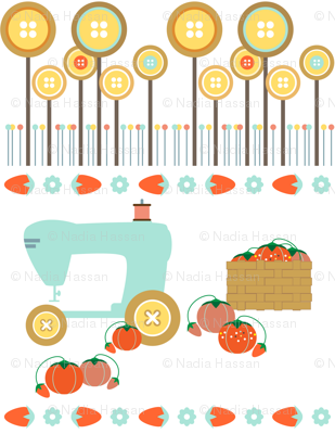 sewing seeds, sowing seams