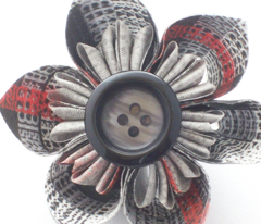 GoBaggery Whimsicle Tartan - Red/White/Black
