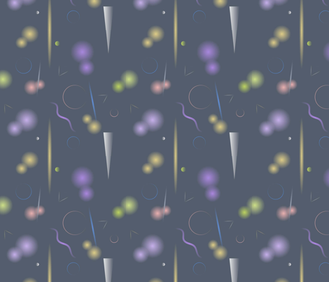 Quiet Riot fabric by karendel on Spoonflower - custom fabric
