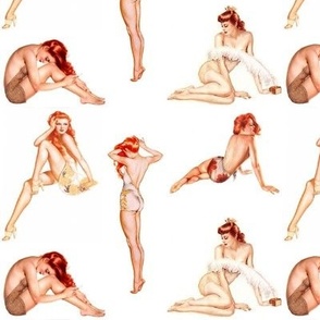 Pinups redheads
