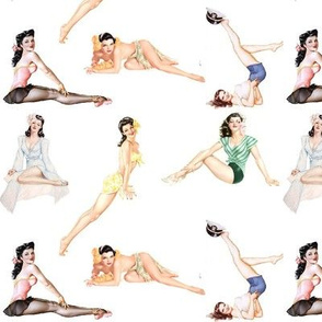 Pinups Brunettes