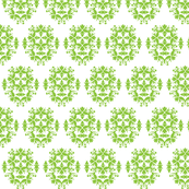 FLORAL PIECE GREEN 2