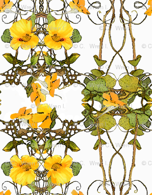 yellow_nasturtium_pattern