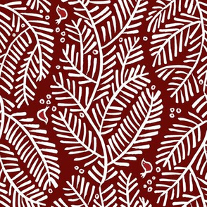 arborvitae - border red