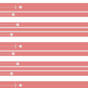 Pink and White Stripes w/Lollipops