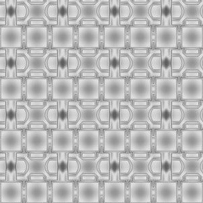 Elegantly Grey Patterned Fabric © 2010 Gingezel™