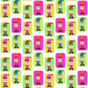 CurlyPops - Technicolour Santa
