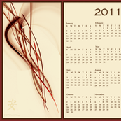 Tranquility Calendar 2011