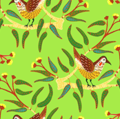 GreenWattleBird