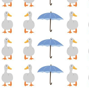 Ducks and Umbrellas