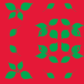 Christmas leaves