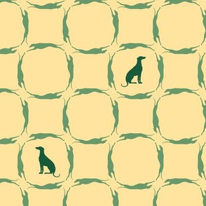 Green Greyhounds gg5 ©2010 by Jane Walker