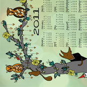 2011 Tea Towel Calendar