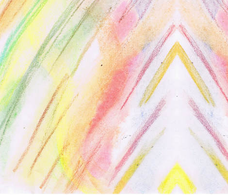 Pastel_Rainbow_Stripes fabric by charldia on Spoonflower - custom fabric