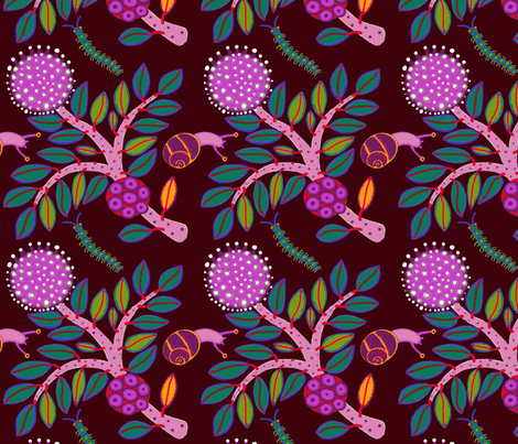 Maleleuca fabric by yellowstudio on Spoonflower - custom fabric